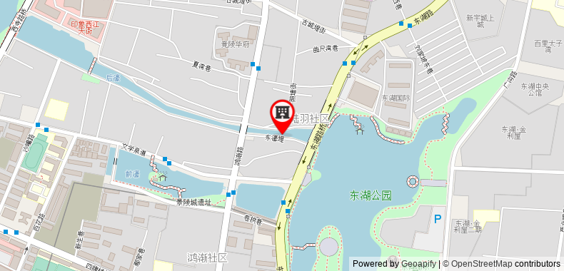 Bản đồ đến City Comfort Inn Tianmen Donghu Road