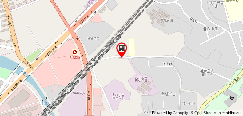 Bản đồ đến Khách sạn GreenTree Inn Jiujiang Shili Road Business