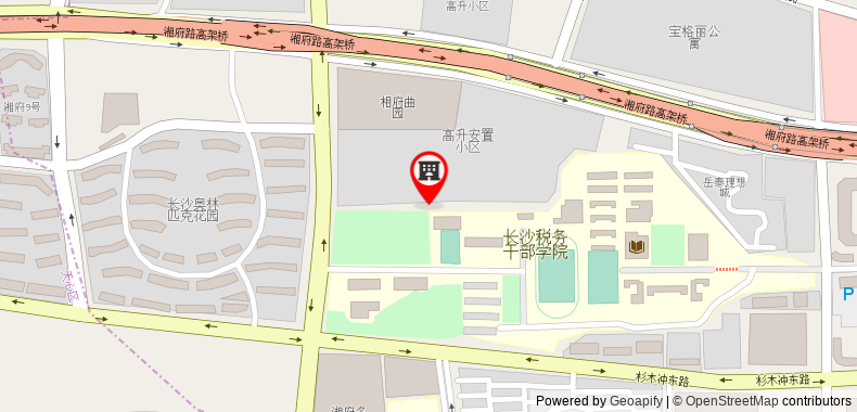 Bản đồ đến Khách sạn Changsha Hopesky