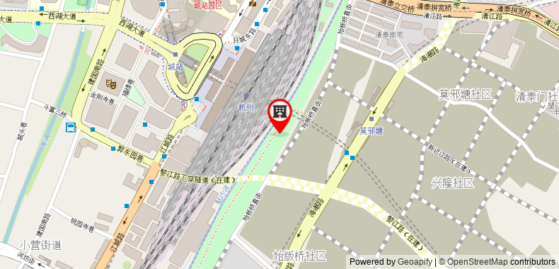 Bản đồ đến Khách sạn Zhong Wei Goethe in Hangzhou