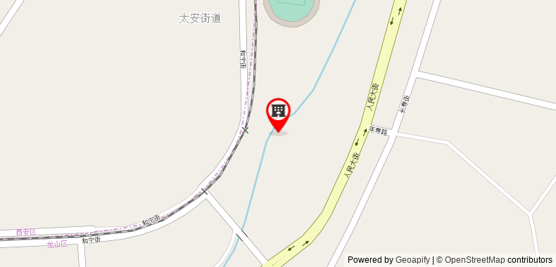 Bản đồ đến Khách sạn GreenTree Inn Liaoyuan Zhongkang Street Longjihuadian Business