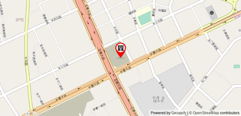 Bản đồ đến Khách sạn Changchun Global