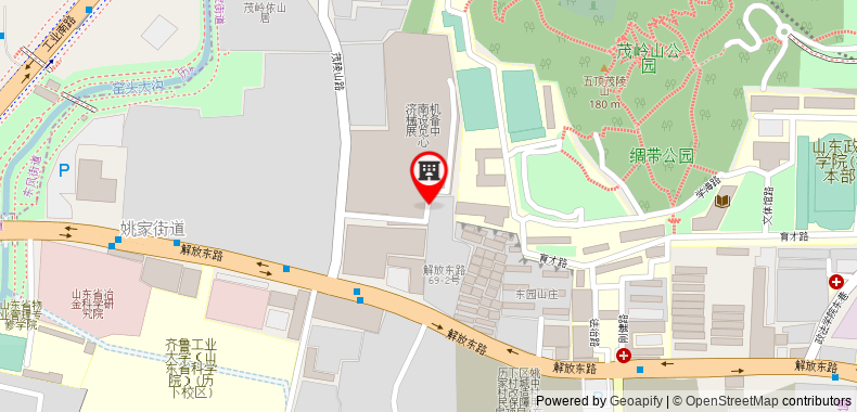 在地图上查看錦江之星濟南解放東路酒店