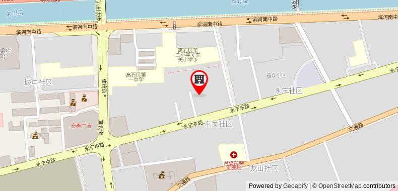7 Days Inn Lvliang New Centry Plaza Branch on maps