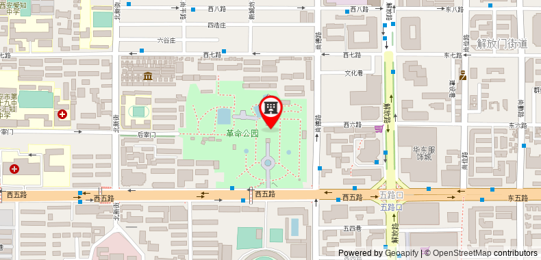 在地图上查看西安七賢國際青年旅舍