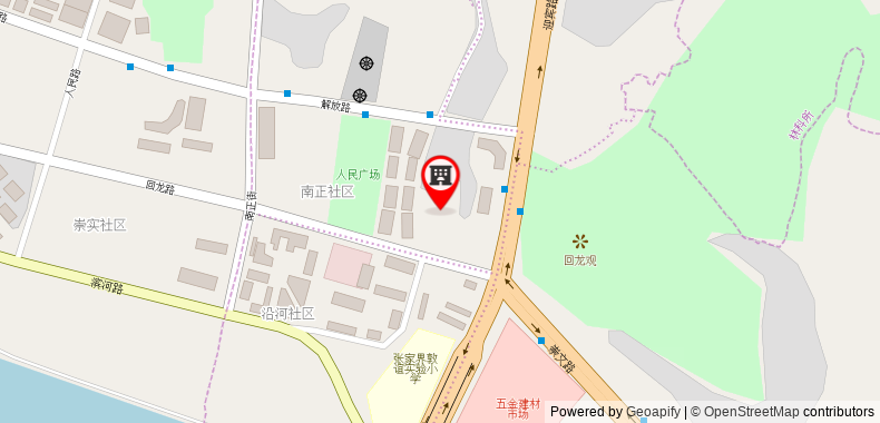 Bản đồ đến Khách sạn Zhangjiajie Bajie Ren Wen
