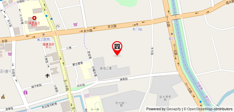Bản đồ đến Khách sạn Muse City Fuzhou