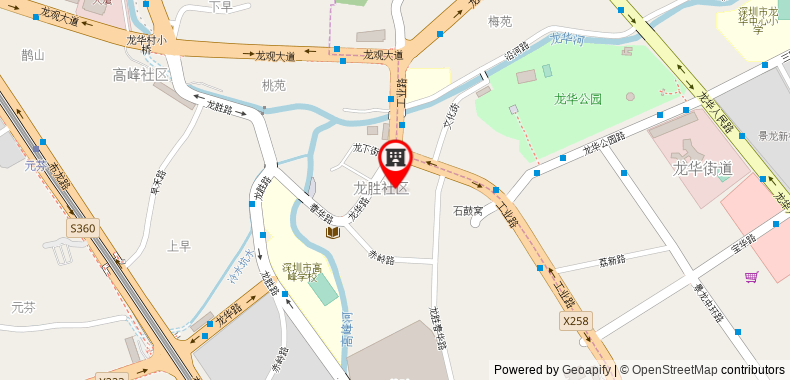 Bản đồ đến Khách sạn Vienna Guowang Branch
