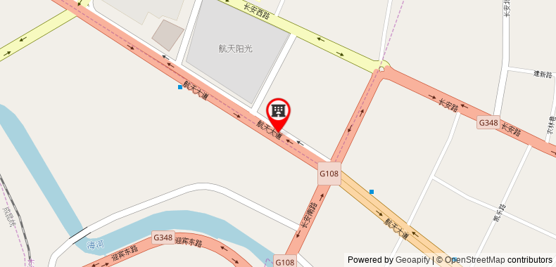 Bản đồ đến 7 Days Inn Xichang Hangtian Street Lv You Ji San Center Branch