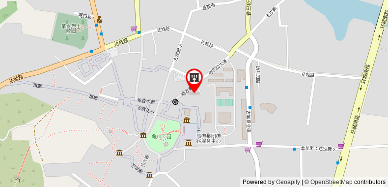 Bản đồ đến Khách sạn Shangri-La Jilaideng Gucheng