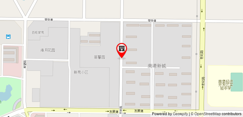 Bản đồ đến Khách sạn Thank Inn Hebei Tangshan Caofeidian District Nanbao Bus Station