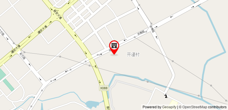 Bản đồ đến Khách sạn GreenTree Inn Guangdong Chaozhou Chao'an Bus Station Chaoshan Road Express