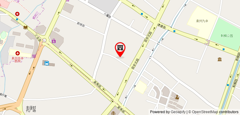 Bản đồ đến Khách sạn Quanzhou For You Theme Wenling Branch
