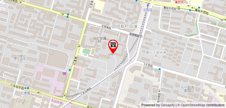 Bản đồ đến Home Inn Lanzhou Railway Station