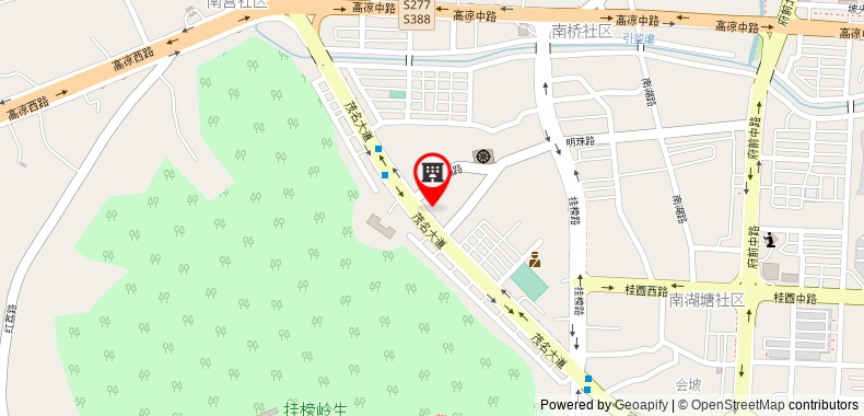 Bản đồ đến 7 Days Inn Maoming Gaozhou West Gaoliang Road Branch