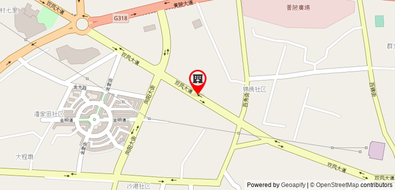 Bản đồ đến Ramada Plaza by Wyndham Wuhan Huangpi