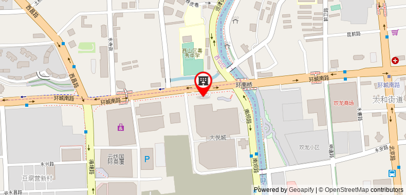 Bản đồ đến Cachet Boutique Kunming Artime