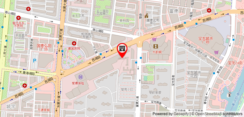 Bản đồ đến James Joyce Coffetel·Suqian Bus Station