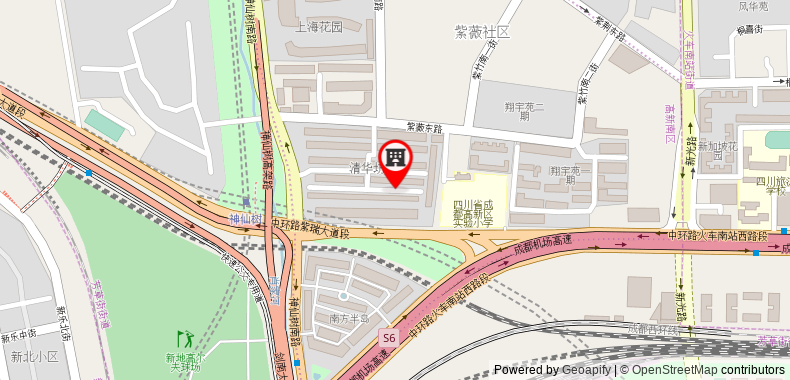 Bản đồ đến Khách sạn Millennium Chengdu