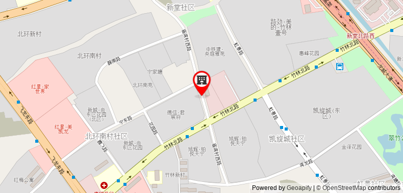 Bản đồ đến GreenTree Inn Express Changzhou Railway Station North Square