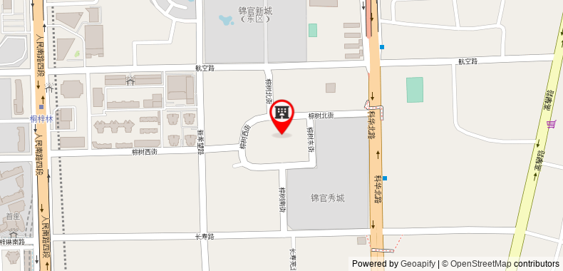 Oakwood Residence Funder Chengdu on maps