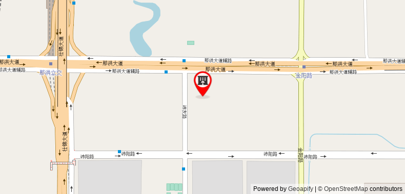 Bản đồ đến Khách sạn Thank Inn Guangxi Nanning Airport Expressway Zhuangjing Avenue