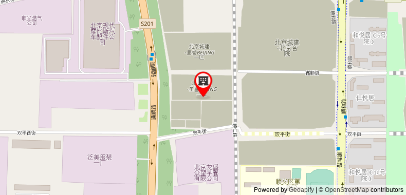 Bản đồ đến Khách sạn Beijing Feeling Fashion