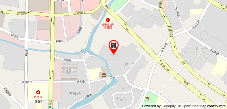 Bản đồ đến Khách sạn Huzhou Zhebei