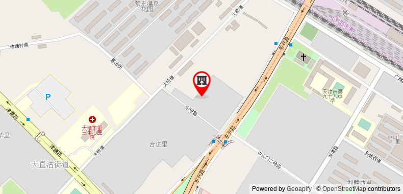 Bản đồ đến Khách sạn Tianjin Hopeway