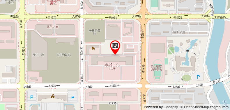 Bản đồ đến Holiday Inn Express Linyi North New District