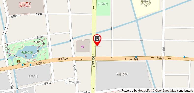 Bản đồ đến Khách sạn Jiaxing Leeden