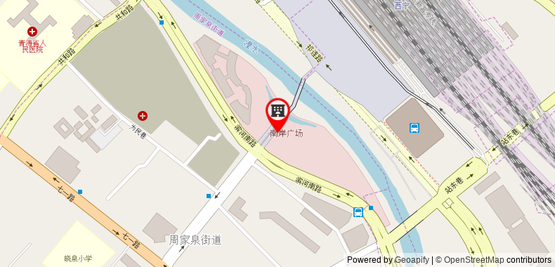 Bản đồ đến Khách sạn Xininng Heyday