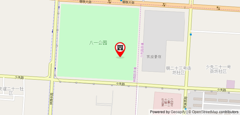 Bản đồ đến Khách sạn Hanting Baotou Central Avenue Branch