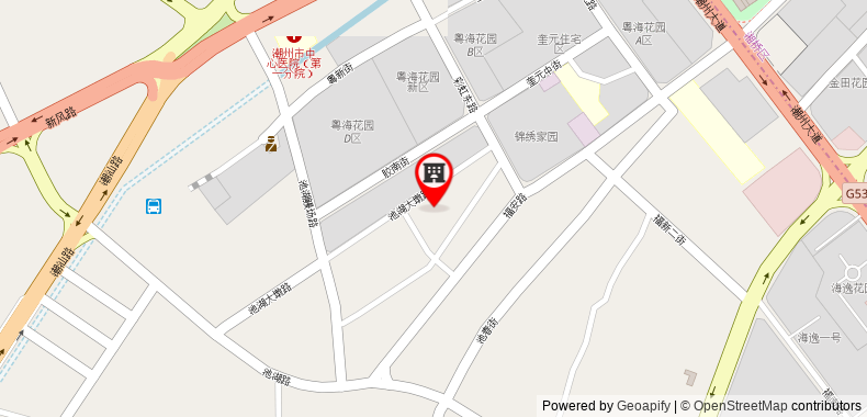 Bản đồ đến Khách sạn Li An Ceramics Market Fortune Plaza Central Station Branch