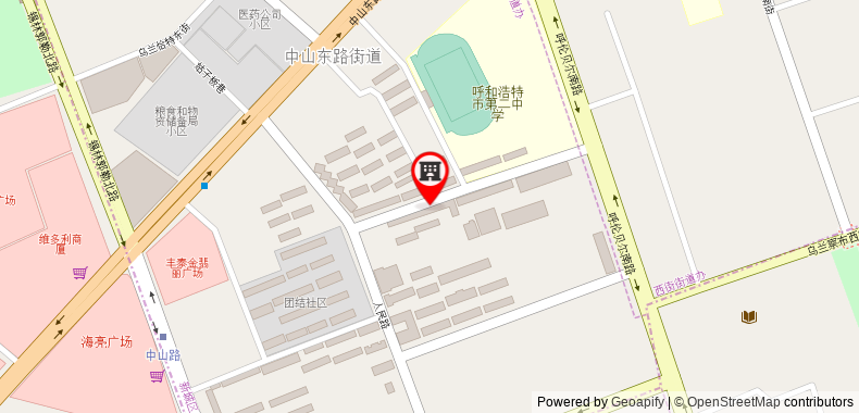 Bản đồ đến Khách sạn Hohhot Hai Liang Plaza