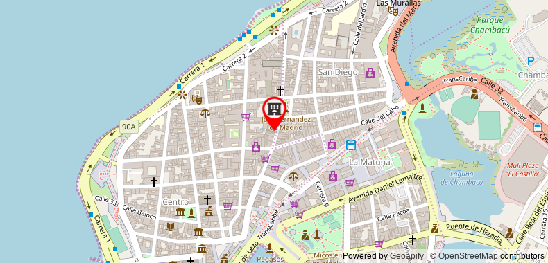 Bản đồ đến Khách sạn Bantu by Faranda Boutique, a member of Radisson Individuals