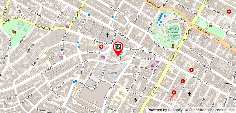 Hotel Puerta Del Sol on maps