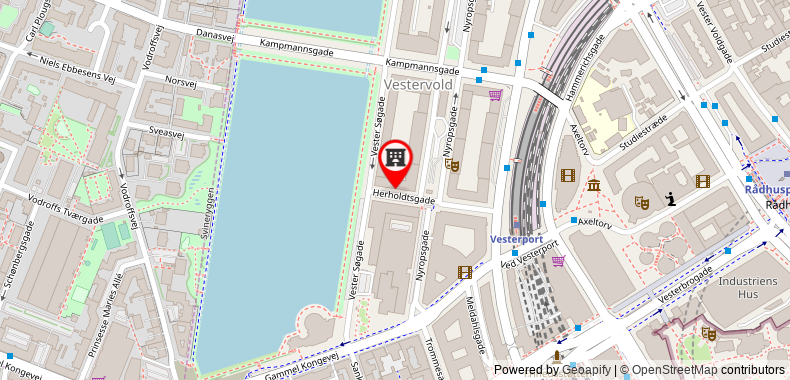 在地图上查看哥本哈根斯迪爾酒店