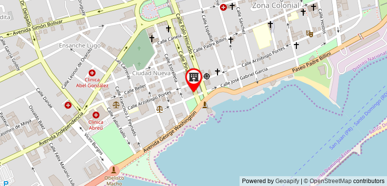 Bản đồ đến Khách sạn RIG Boutique Puerto Malecon