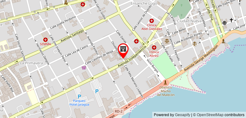 Bản đồ đến Khách sạn La Casona Dorada
