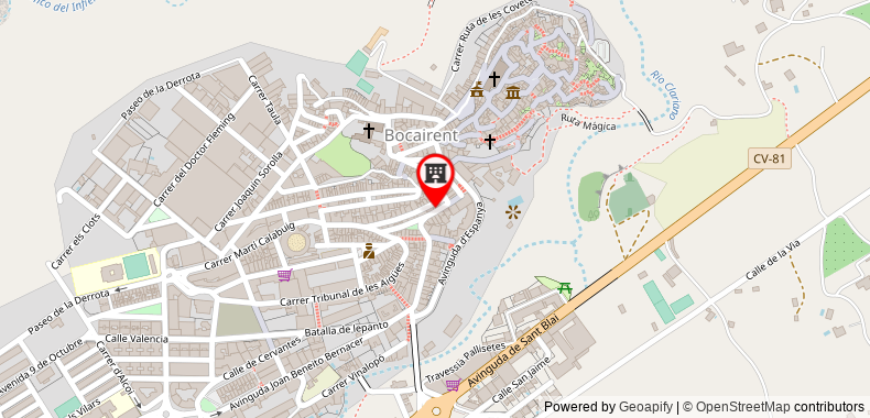Bản đồ đến Khách sạn L'Agora