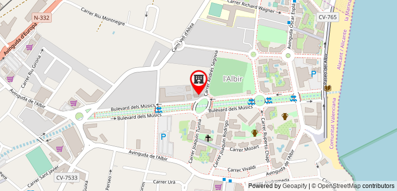 Apartamentos Albir Confort - Avenida on maps