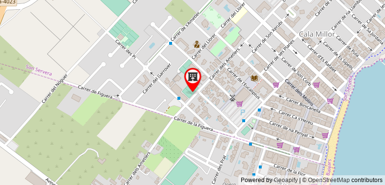 Aparthotel Club Simo on maps