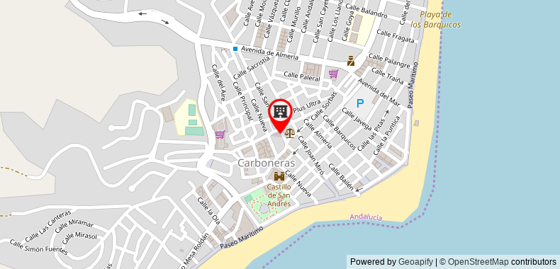 Bản đồ đến Khách sạn Tio Felipe