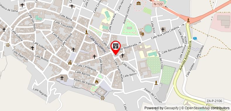 Bản đồ đến Khách sạn Alda Ciudad de Toro