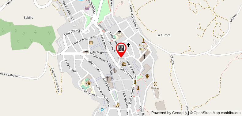 Bản đồ đến Khách sạn Tugasa Medina Sidonia