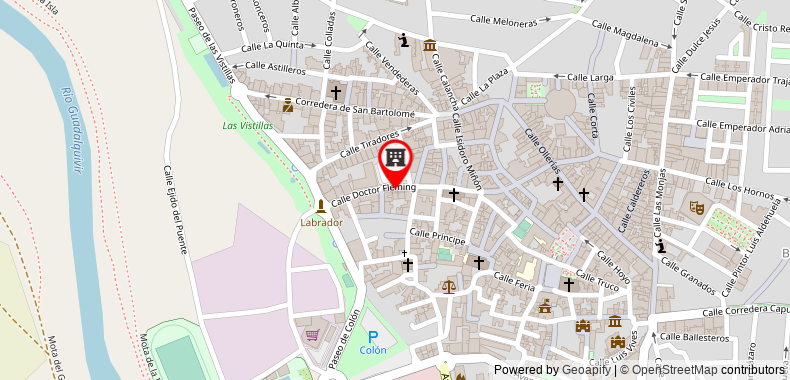 Bản đồ đến Khách sạn Restaurante Logasasanti
