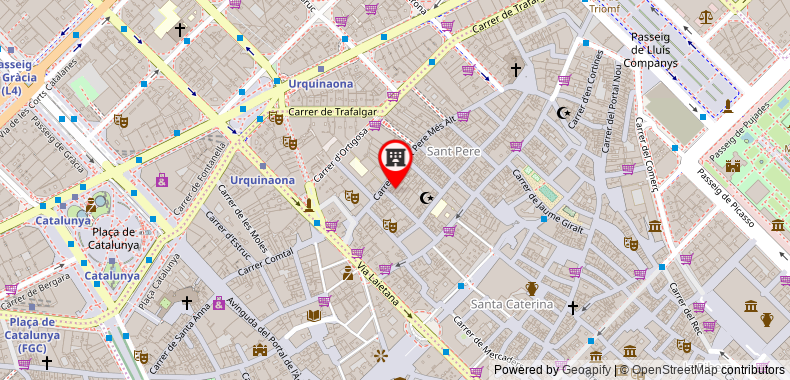 Ilunion Almirante Hotel on maps