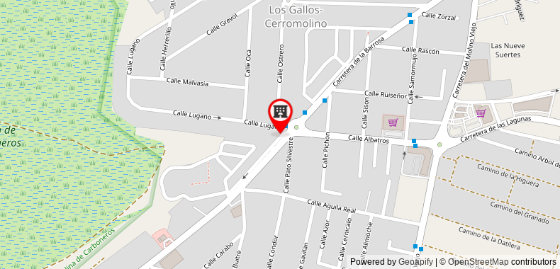 Bản đồ đến Khách sạn Cortijo Los Gallos