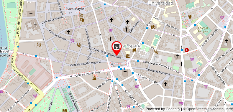Bản đồ đến Apartamentos Boutique Catedral
